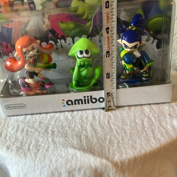 Nintendo: 2015 Splatoon Amiibo Set - Green, Blue, Orange - Picture 15 of 16